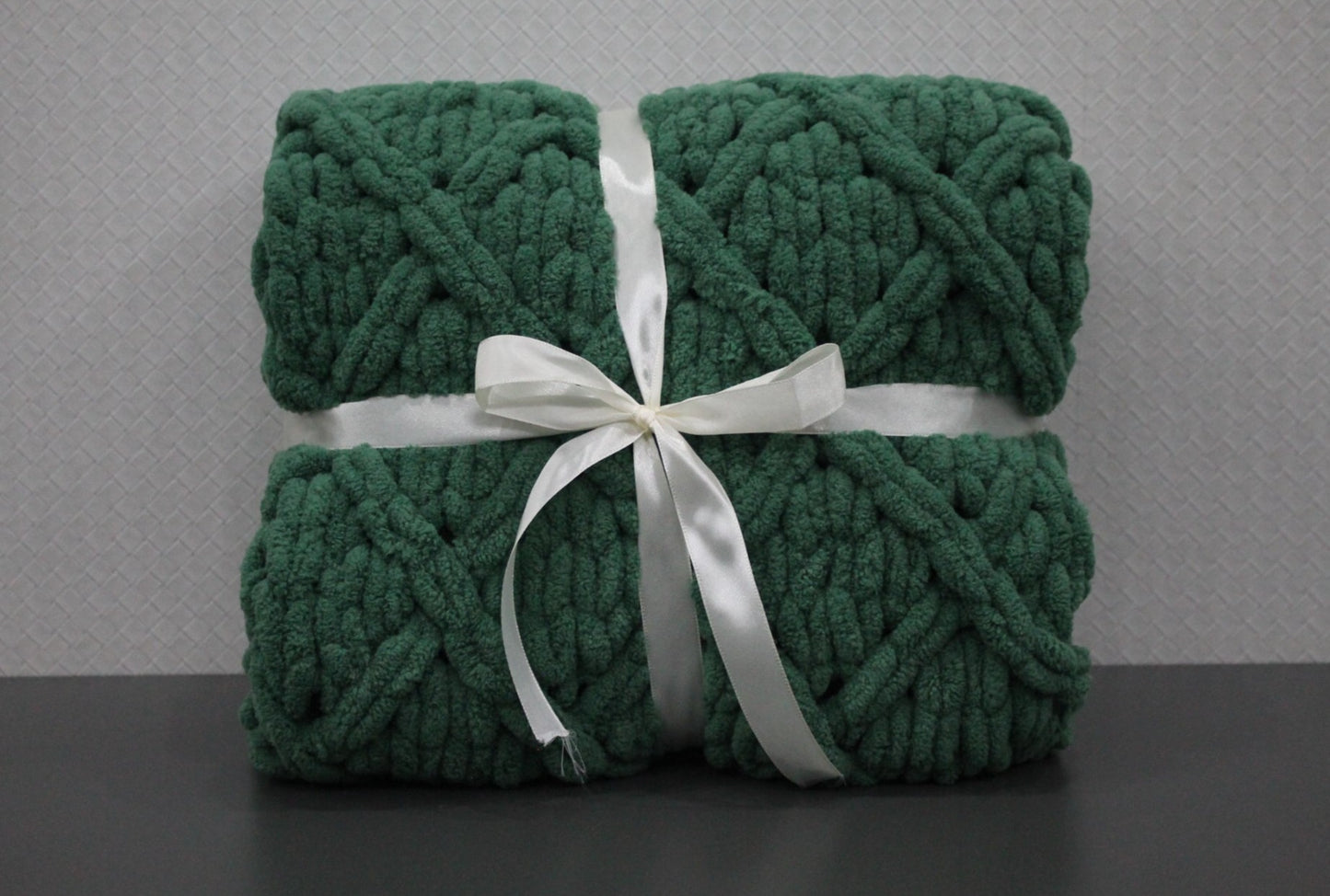 Baby plush blanket Emerald