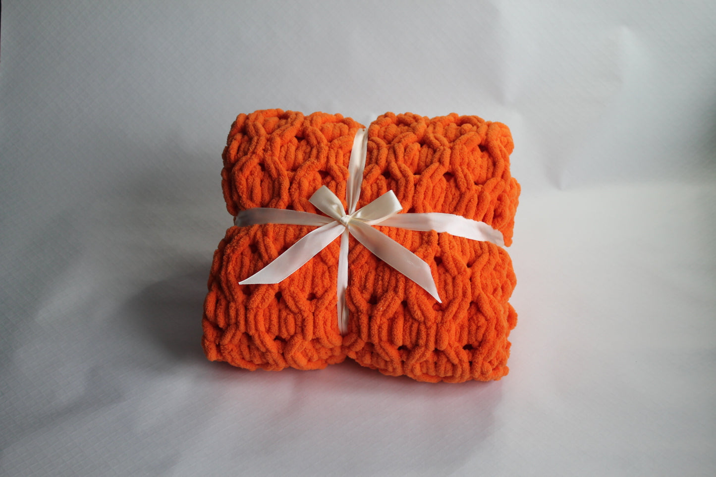 Baby plush blanket Orange