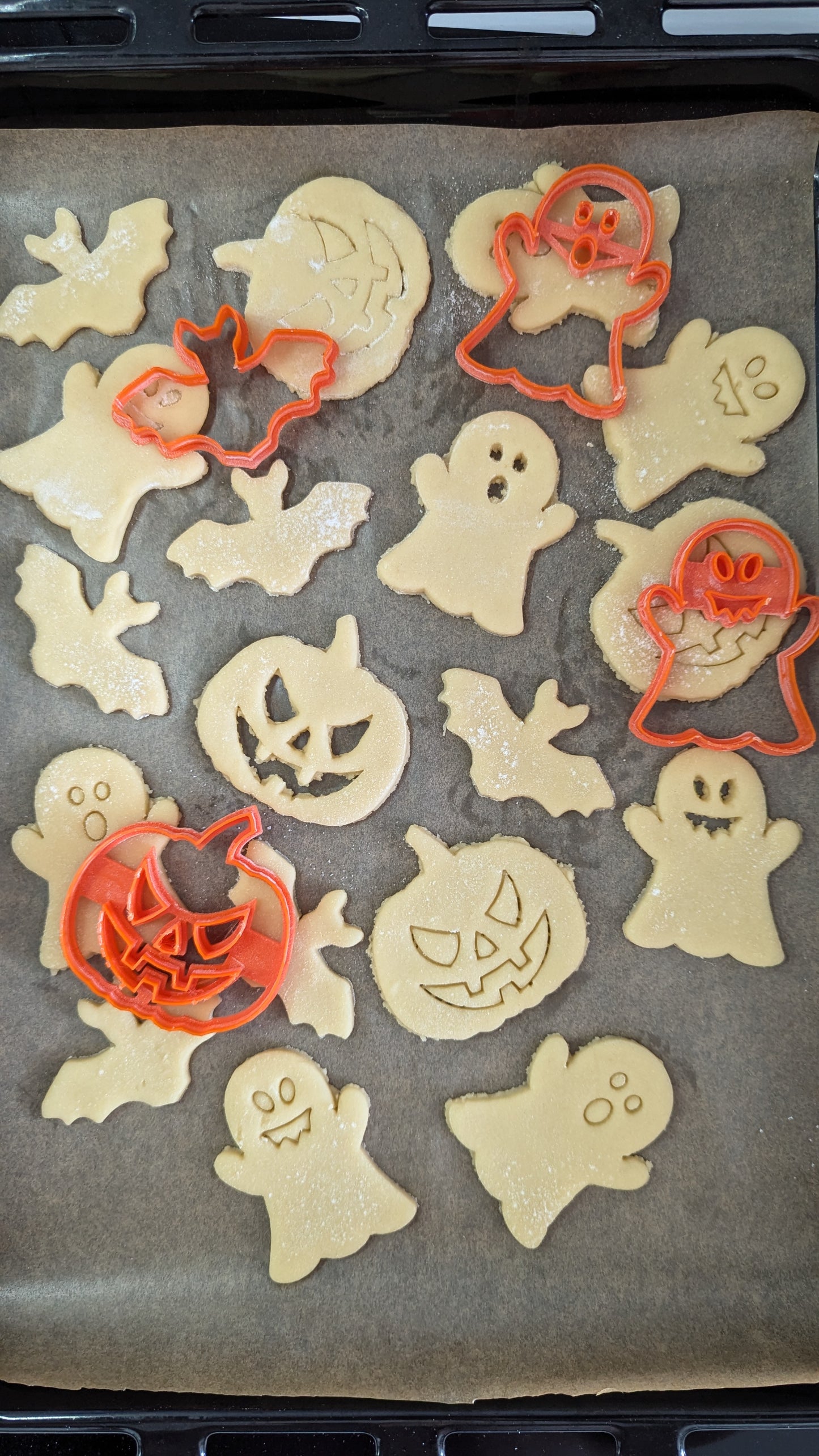 Halloween cookie cutters