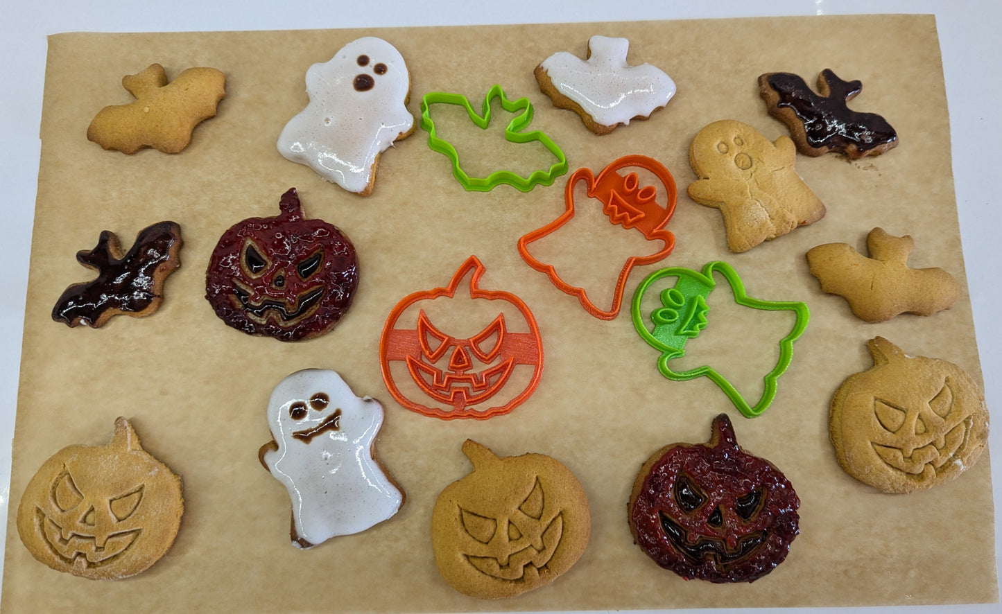 Halloween cookie cutters