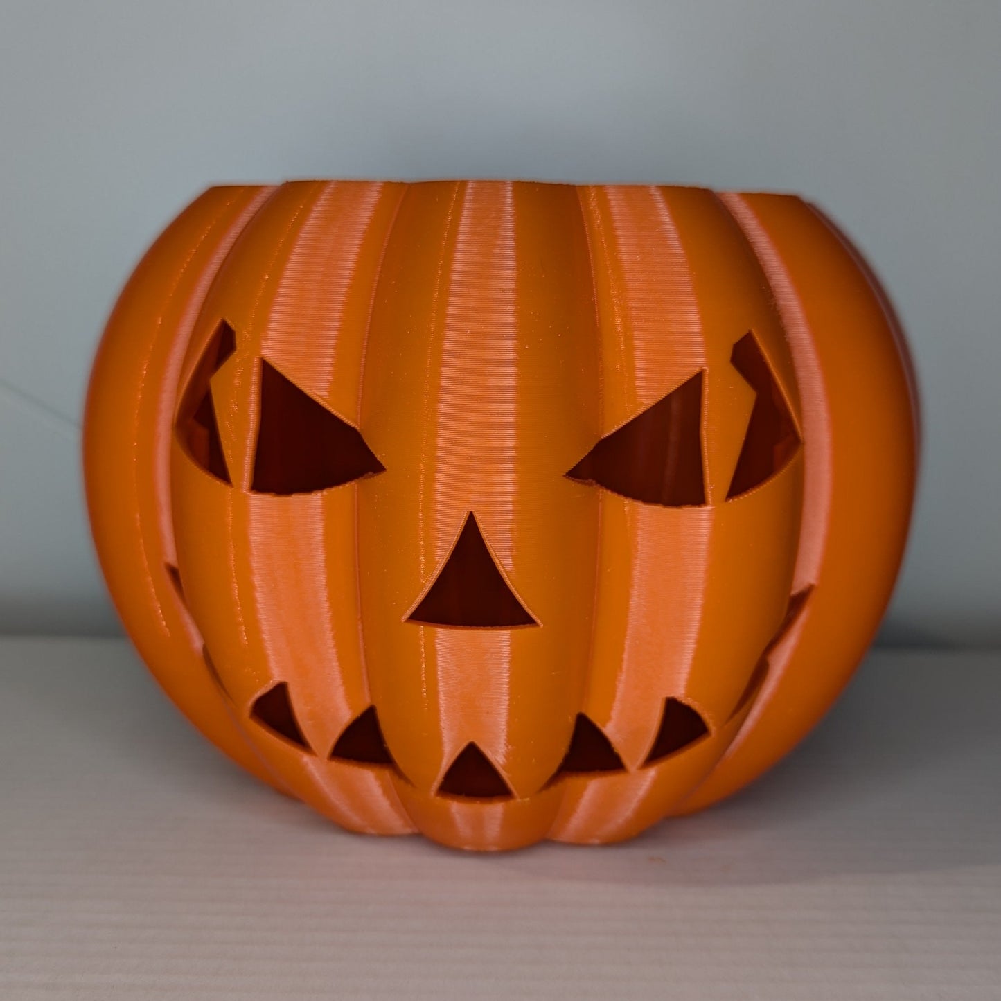 Pumpkin candy basket