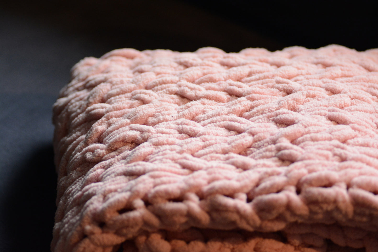 Baby plush blanket Pink Powder