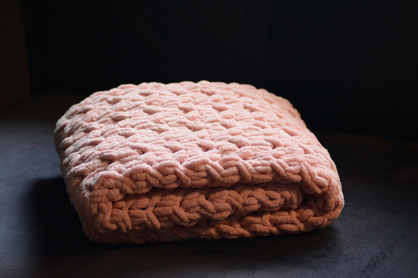 Baby plush blanket Pink Powder