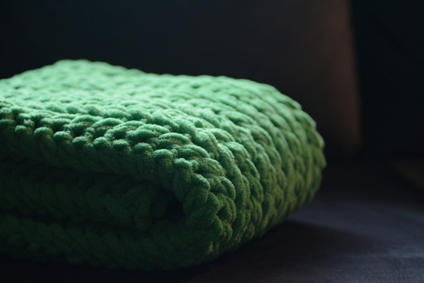 Baby plush blanket Green