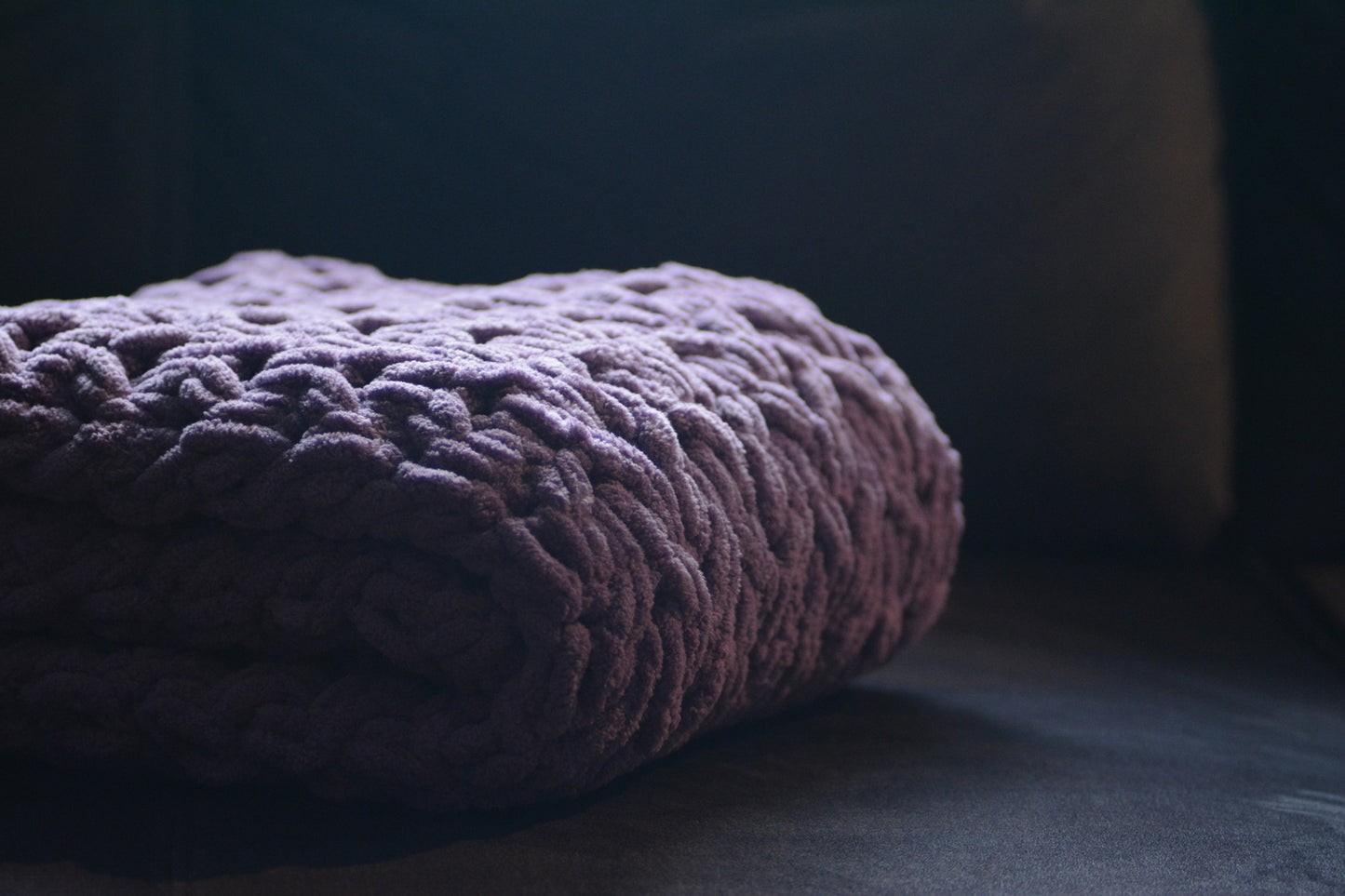 Baby plush blanket Lavender